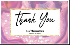 Agate Thank You