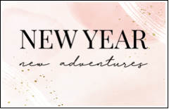 Gold & Pink New Year