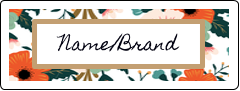 Bright Floral Frame