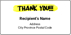 Handwritten Thank You