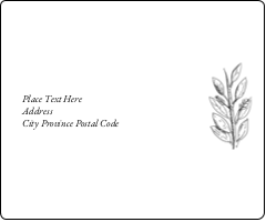 Elegant Floral Frame