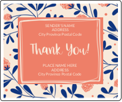Floral Thank You