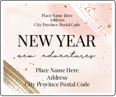 Gold & Pink New Year