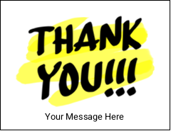 Handwritten Thank You