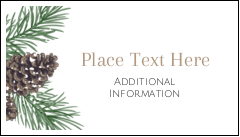 Woodland Pinecone