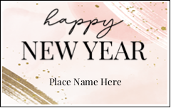 Gold & Pink New Year