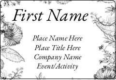 Elegant Floral Frame