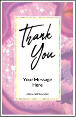 Agate Thank You