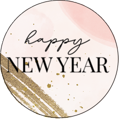 Gold & Pink New Year
