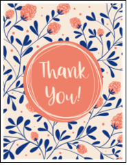 Floral Thank You