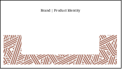 Tan Modern Pattern