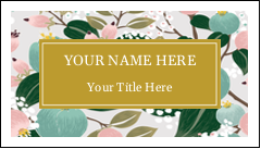 Teal & Pink Floral