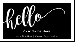 Script Hello