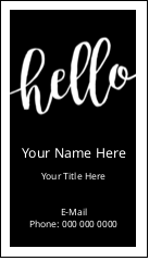 Script Hello