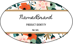 Bright Floral Frame