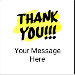 Handwritten Thank You