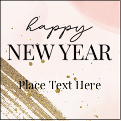 Gold & Pink New Year