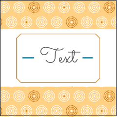 Beige Circular