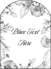 Elegant Floral Frame