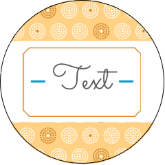 Beige Circular