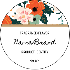 Bright Floral Frame