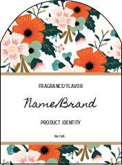 Bright Floral Frame