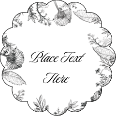 Elegant Floral Frame