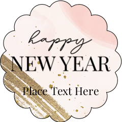 Gold & Pink New Year