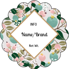 Teal & Pink Floral