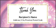 Agate Thank You