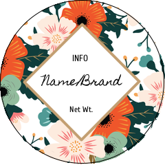 Bright Floral Frame