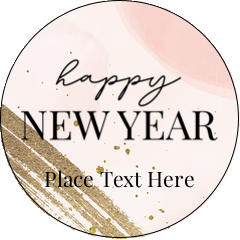 Gold & Pink New Year