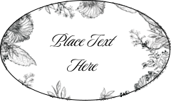 Elegant Floral Frame