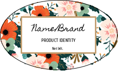 Bright Floral Frame