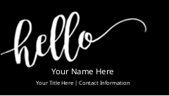 Script Hello