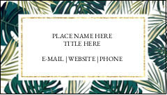Tropical Foliage
