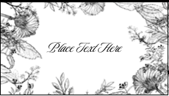 Elegant Floral Frame
