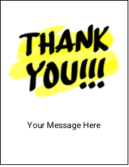Handwritten Thank You