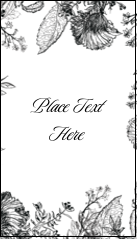 Elegant Floral Frame