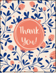 Floral Thank You
