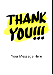 Handwritten Thank You