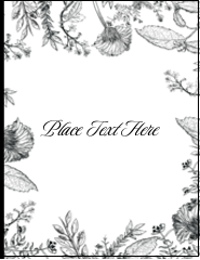 Elegant Floral Frame