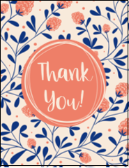 Floral Thank You