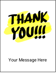 Handwritten Thank You
