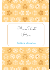 Beige Circular