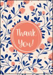 Floral Thank You