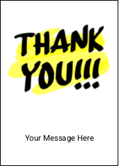 Handwritten Thank You