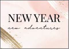 Gold & Pink New Year