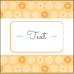 Beige Circular
