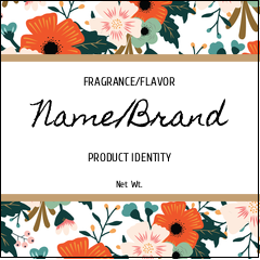 Bright Floral Frame